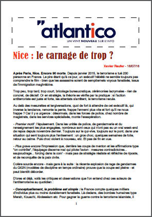 Nice : le carnage de trop ?