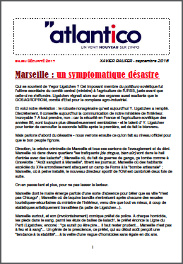 Marseille : un symptomatique désastre