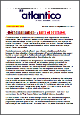 « Déradicalisation » : faits et foutaises