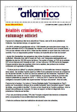 Réalités criminelles, enfumage officiel