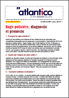 Rage policière, diagnostic et pronostic