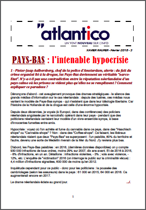 PAYS-BAS : l’intenable hypocrisie