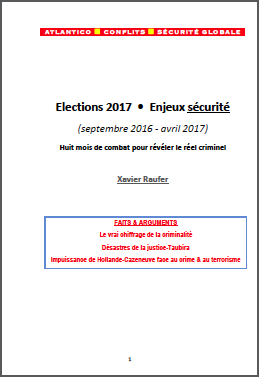 Elections 2017 – Enjeux sécurité