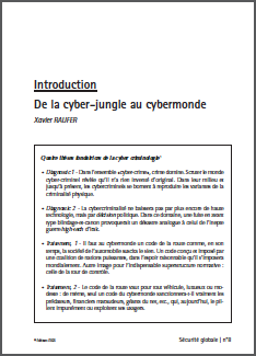 De la cyber-jungle au cybermonde – 2