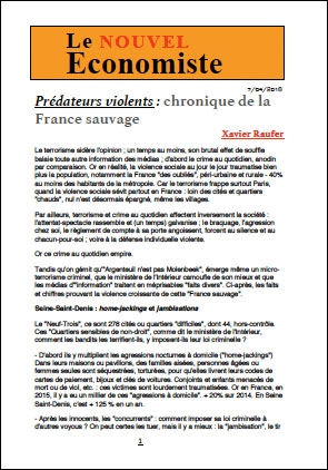 Prédateurs violents : chronique de la France sauvage