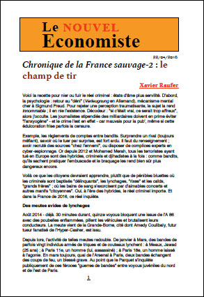 Chronique de la France sauvage-2 : le champ de tir