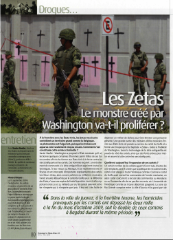 Les Zetas. Le monstre créé par Washington va-t-il proliférer ?