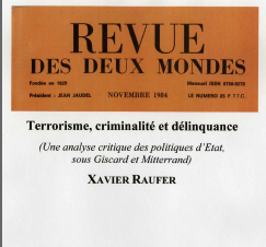 Terrorisme, criminalité et délinquance, une analyse critique des politiques d’Etat sous Giscard et Mitterrand