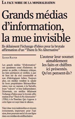 Grands médias d’information, la mue invisible