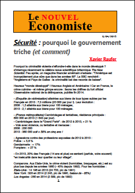 Sécurité : pourquoi le gouvernement triche (et comment)