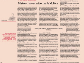 Misère, crime et médecine de Molière