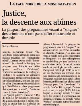 Justice, la descente aux abîmes