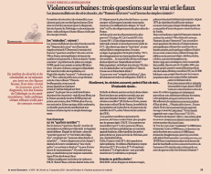 Violences urbaines : trois questions sur le vrai et le faux