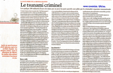 Le Tsunami criminel