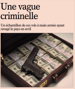 Une vague criminelle