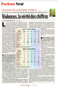 Violences, la vérité des chiffres