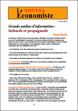 Grands médias d’information : bobards et propagande