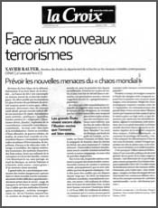 Face aux nouveaux terrorismes