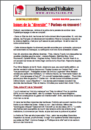 Icônes de la « diversité » ? Parlons-en (encore) !