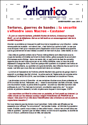 Tortures, guerres de bandes : la sécurité s’effondre sous Macron – Castaner