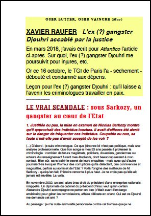 L’ex (?) gangster Djouhri accablé par la justice