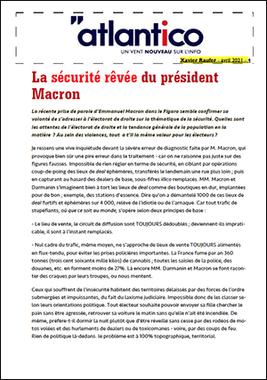 La sécurité rêvée du président Macron