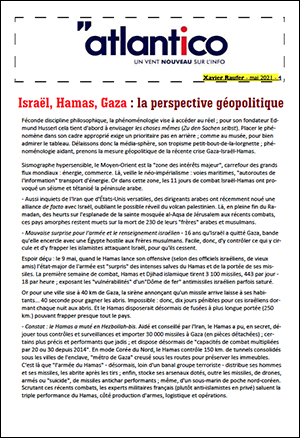 Israël, Hamas, Gaza : la perspective géopolitique