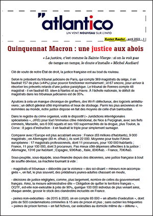 Quinquennat Macron : une justice aux abois