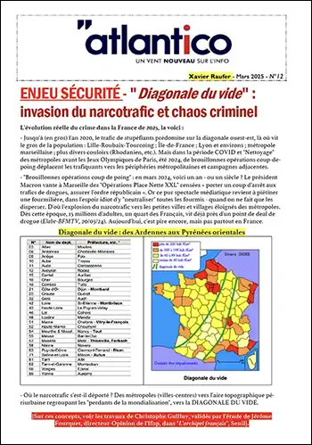 ENJEU SÉCURITÉ – « Diagonale du vide » : invasion du narcotrafic et chaos criminel