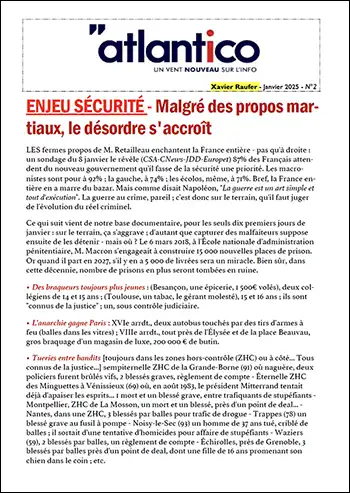 ENJEU SÉCURITÉ – Malgré des propos martiaux, le désordre s’accroît