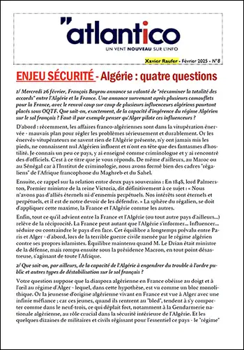ENJEU SÉCURITÉ – Algérie : quatre questions