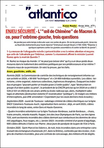 ENJEU SÉCURITÉ – L&rsquo; « œil de Chimène » de Macron & co. pour l&rsquo;extrême-gauche, trois questions