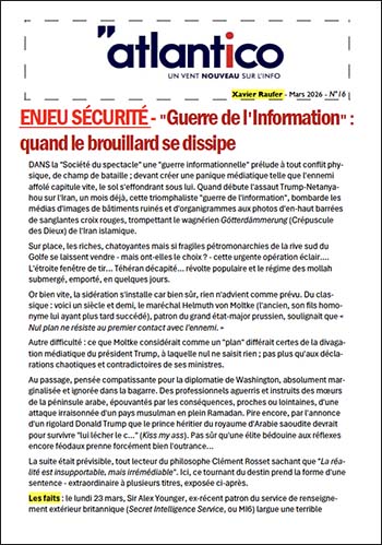 ENJEU SÉCURITÉ – « Guerre de l&rsquo;Information » : quand le brouillard se dissipe