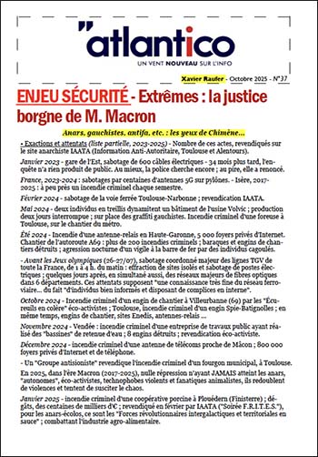 ENJEU SÉCURITÉ – Macron et ses ministres « régaliens » : premier (et affreux) bilan